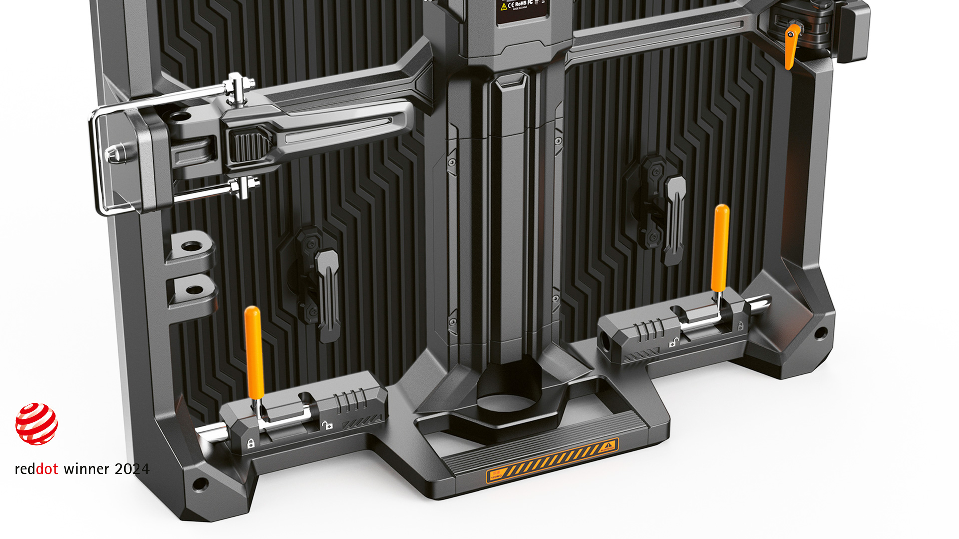 Desay RT Series LED display panel optimized for touring applications equipped with NovaStar systems in Canada and the USA.