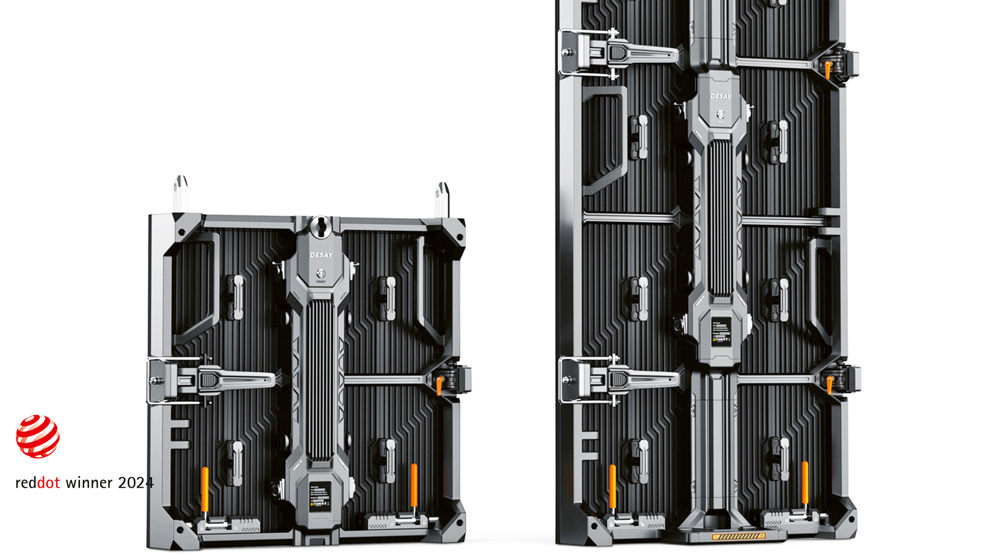 Desay RT Series LED display panel optimized for touring applications equipped with NovaStar systems in Canada and the USA.