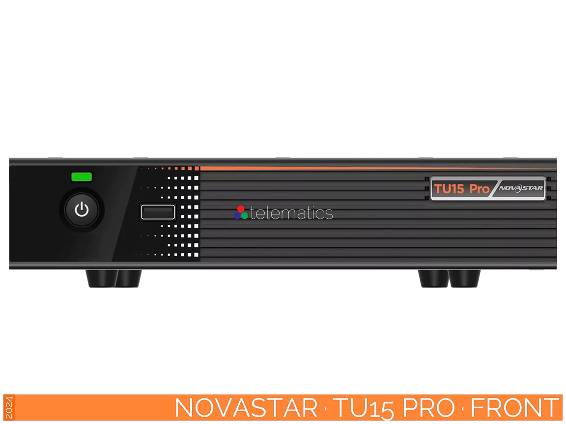 The Art Of Control · NovaStar · Taurus Ultra Series · TU15 Pro · Telematics Canada · Front View NovaStar · KU Series · KU20 · control system · COEX · 1g · led display · vision management platform · Desay Series led display · review · price · cost · front view