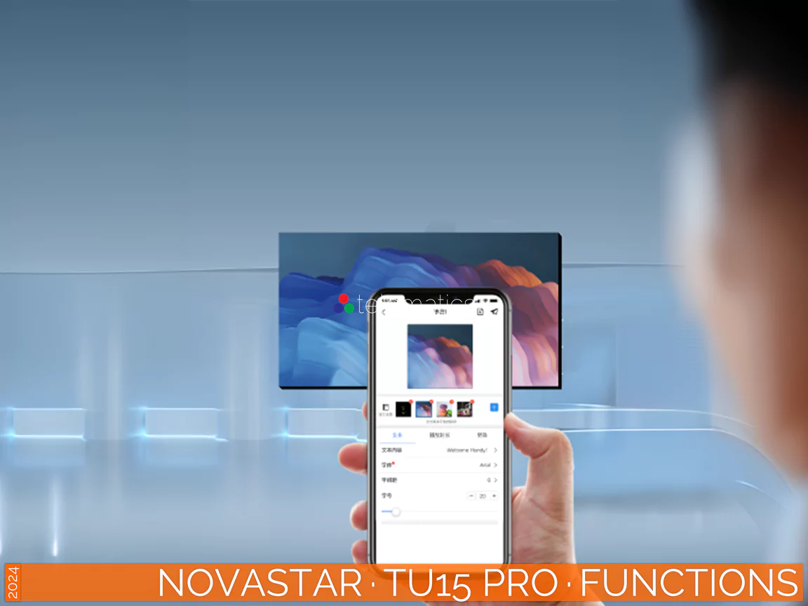 The Art Of Control · NovaStar · Taurus Ultra Series · TU15 Pro · Telematics Canada · Functions NovaStar · Taurus Ultra Series · TU15 Pro · controller · broadcast · led display · viplex vnnox · Desay Series led display · review · price · cost · functions