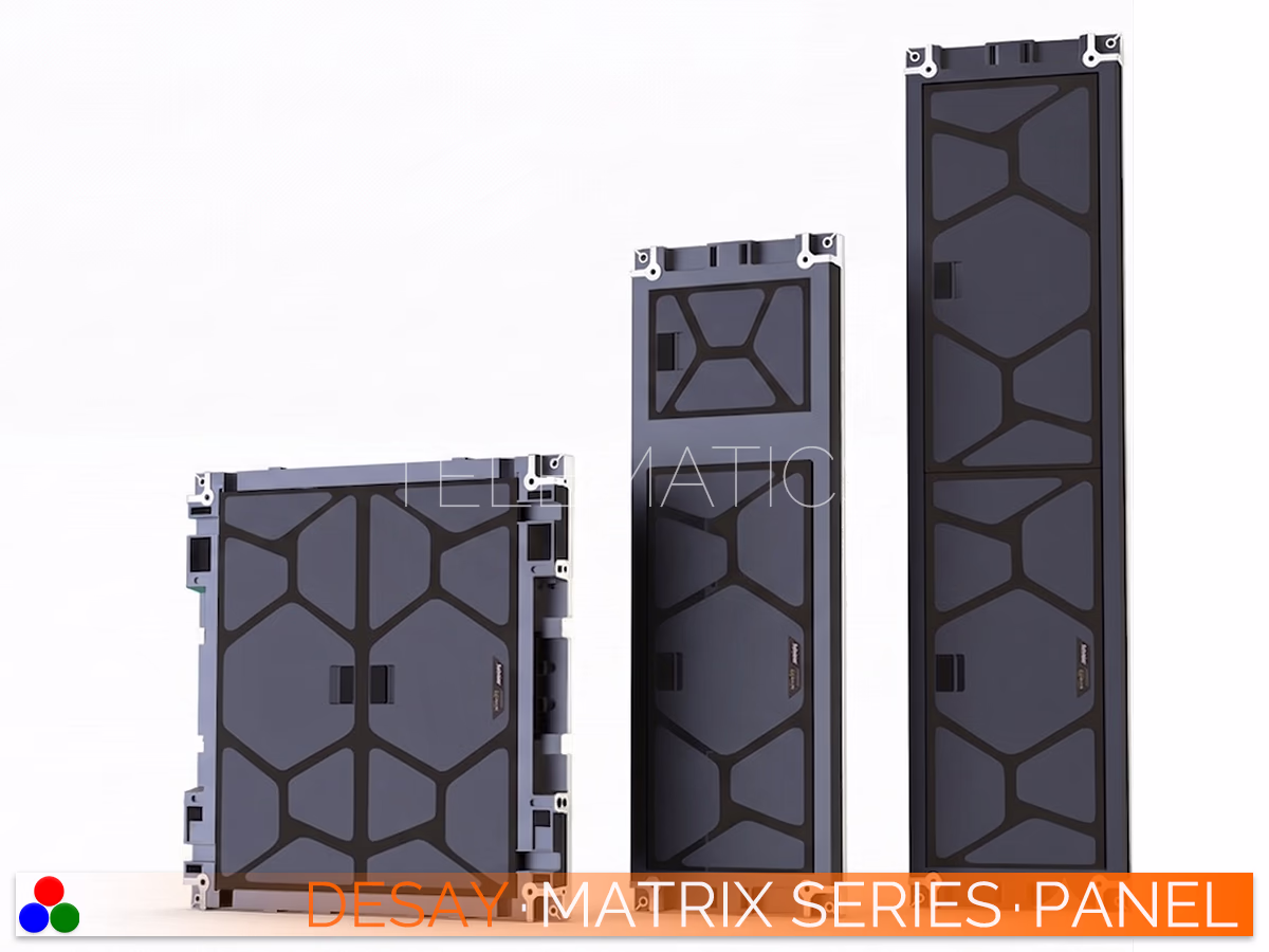 The Art Of LED · Indoor Installation · Desay Matrix Series Desay LED Displays · Indoor · Matrix Series · Telematics Canada Desay Authorized Distributor
