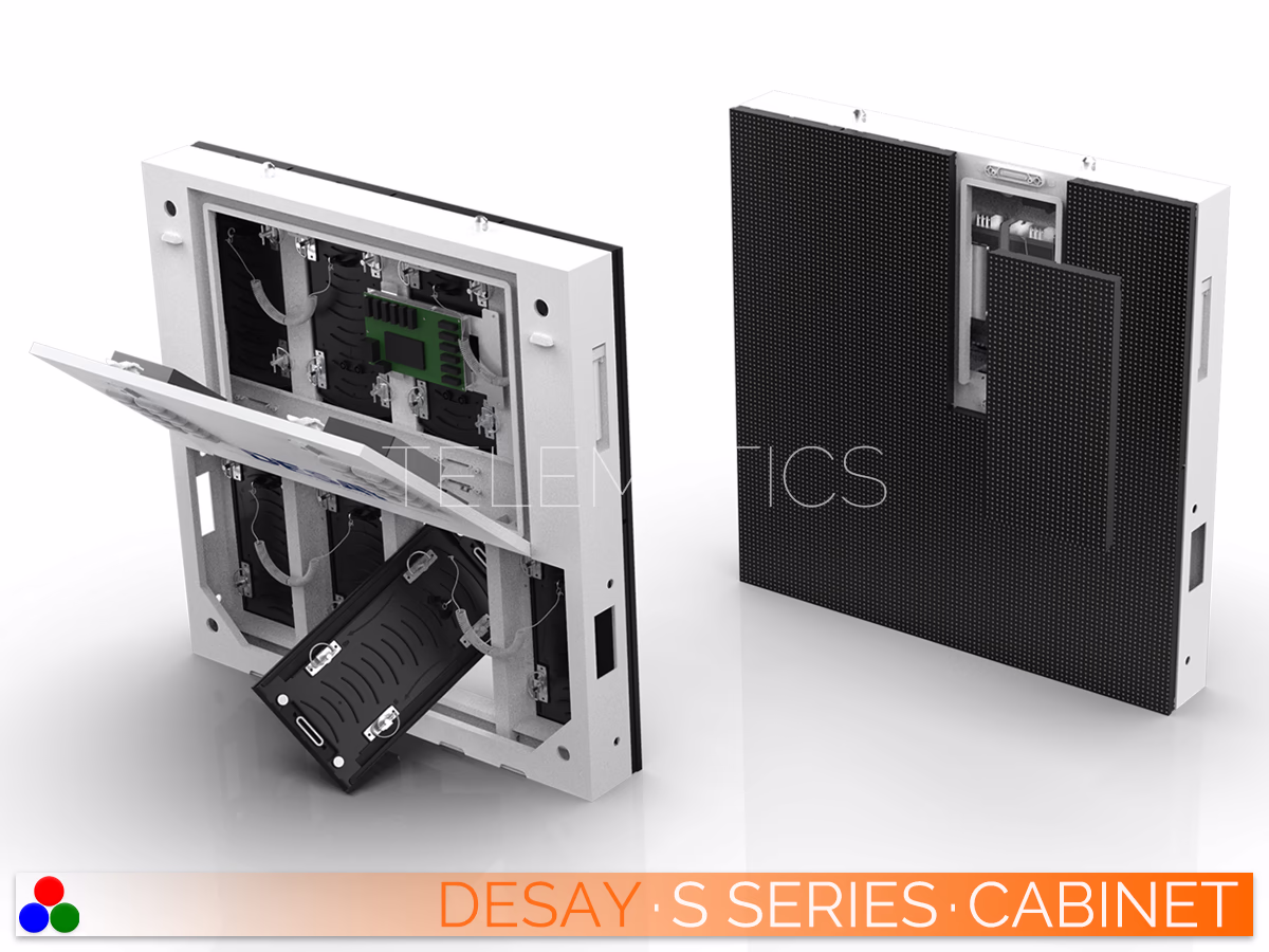 The Art Of LED · Outdoor Installation · Desay S Series Desay LED Displays · Outdoor · S Series · Telematics Canada Desay Authorized Distributor