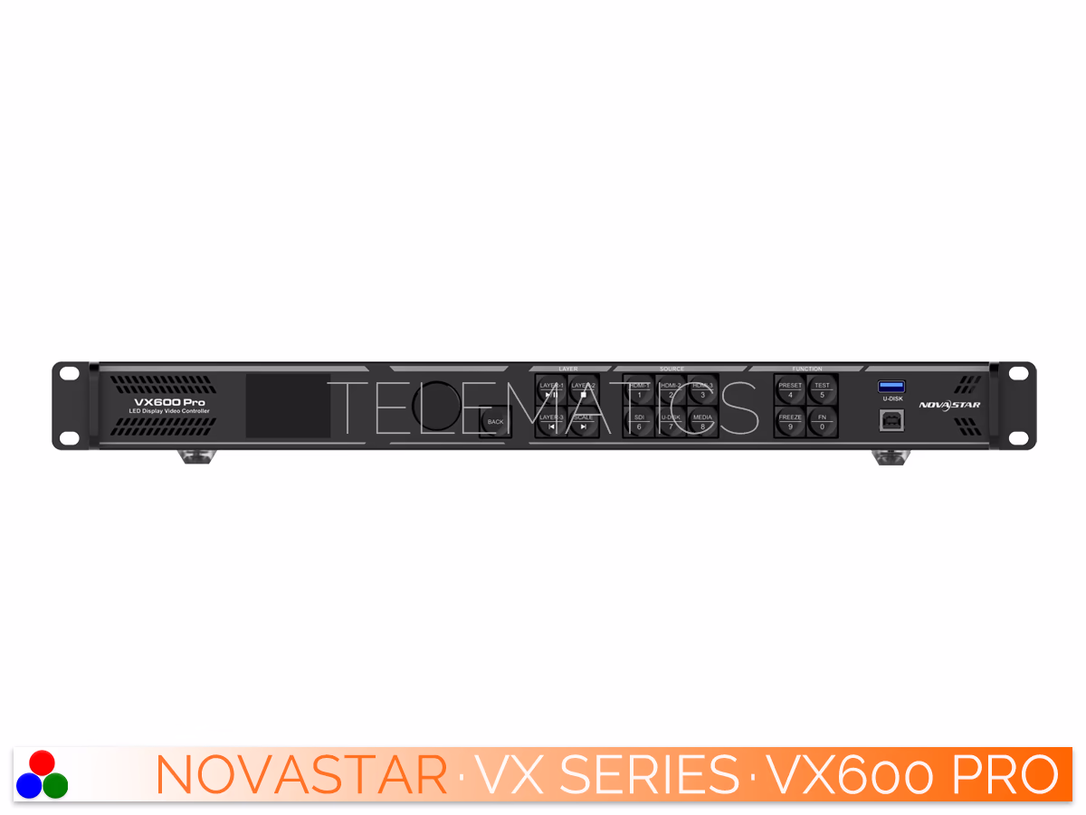 The Art Of Control · NovaStar Control Systems · Video Processors · VX Series · VX600 NovaStar Control Systems · Video Processors · VX Series · VX600 Pro · Telematics Canada NovaStar Authorized Distributor