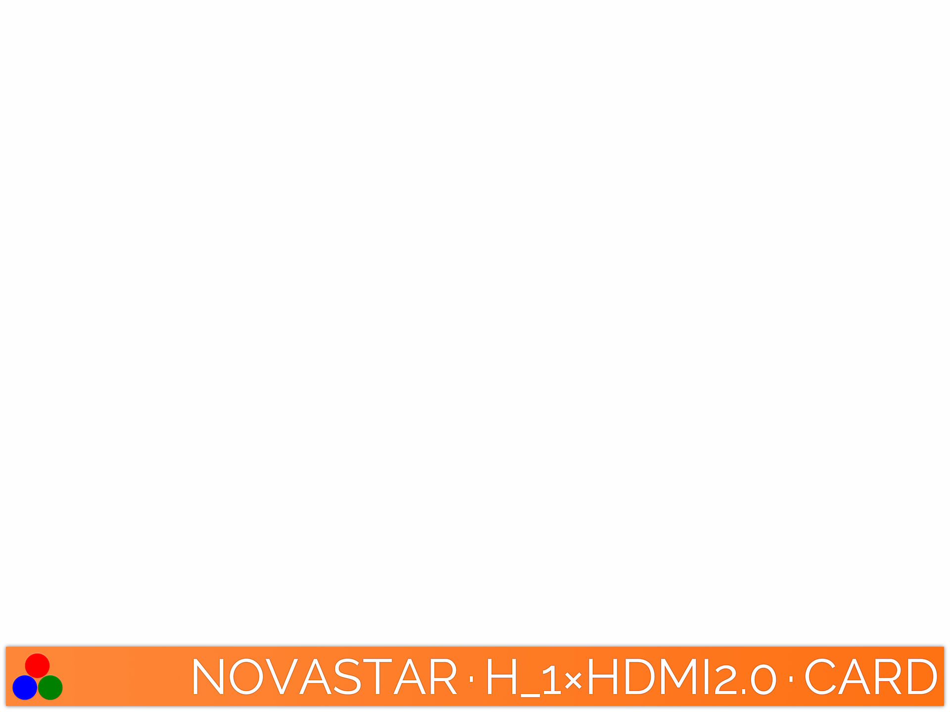 NovaStar H Series Output Card · 1x HDMI 2.0