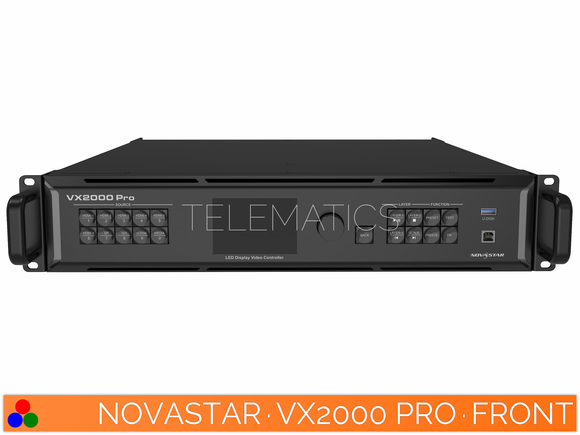 NovaStar VX2000 Pro front control panel