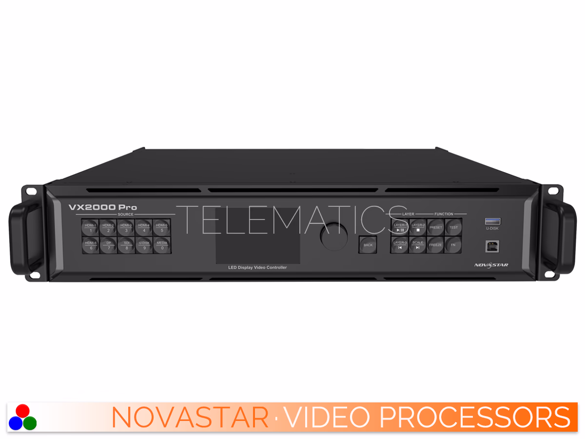 The Art Of Control · NovaStar Video Processors · COEX NovaStar Video Processors - VX Series - H Series